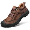 Fashion Men Shoes High Quality Hiking Shoes Trekking Sneakers Shoes Men Comfortable Ankle Boots Genuine Leather Handmade Casual Footwear