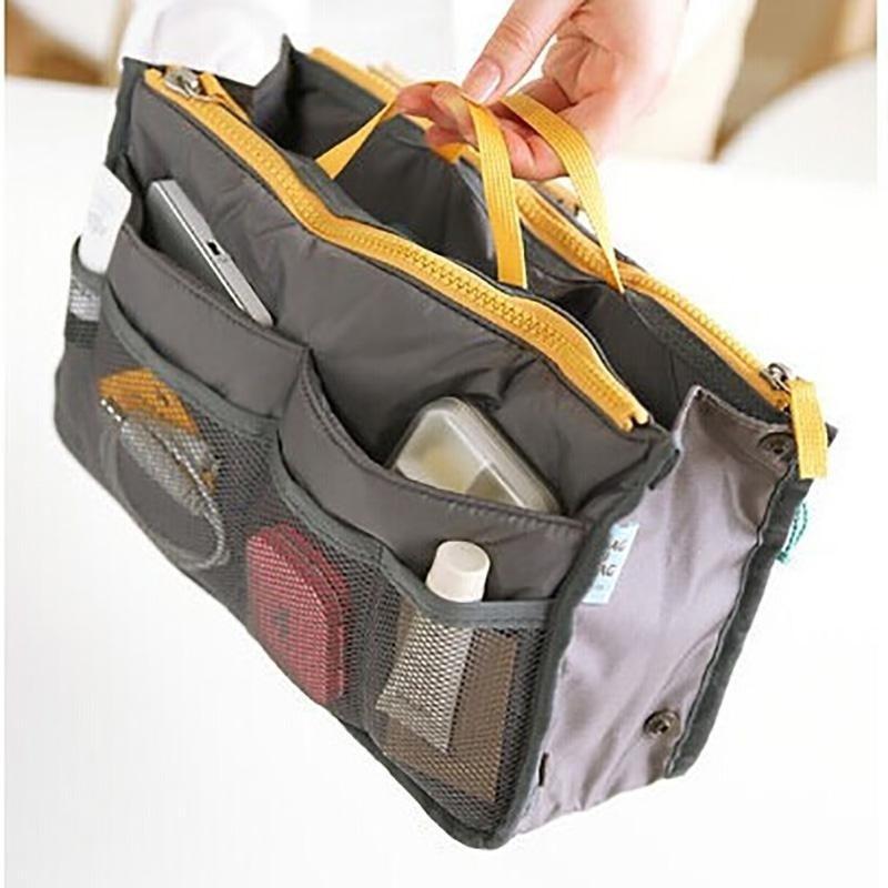 Large Storage Bag Travelling Bag Insert Liner Cosmetic Bag Hot Women Purse Handbag Organizer Travel