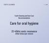 Portable Ultrasonic Water Flosser and Tooth Cleaner
