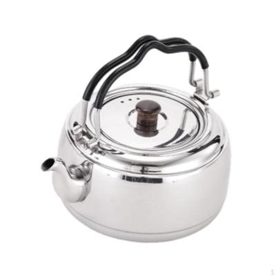 1L Portable Lightweight Stainless Steel Water Kettle for Year, Travel, Stovetop, Pots And
