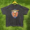 Journey Captured Album Rockband Mineral Wash T-Shirt Größe Extra Groß