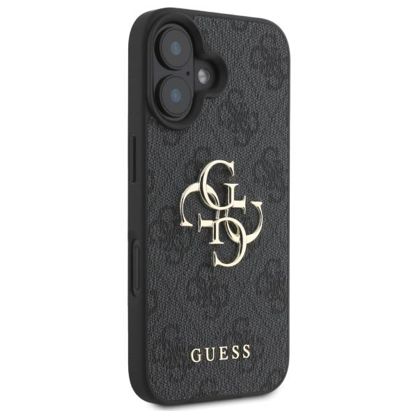 Guess Guhcp16M4Gmggr Iphone 16 Plus 6.7 Czarny/Black Hardcase 4G Duże Logo
