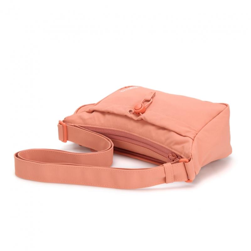 KANGOL Essential X Small Crossbody Bag Peach Pink 3387