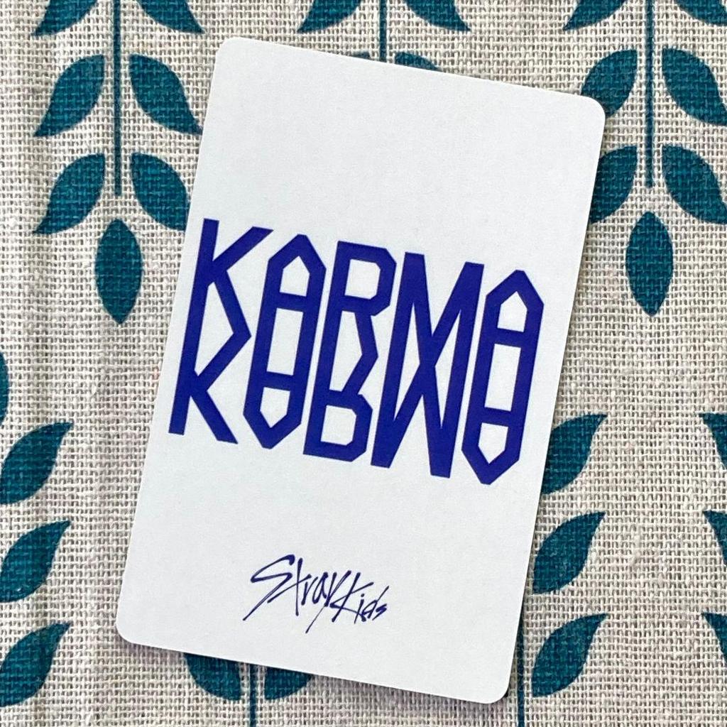 [USED] Straykids KARMA B&N US Exclusive Bonus: 1 Bang Chan Trading Card