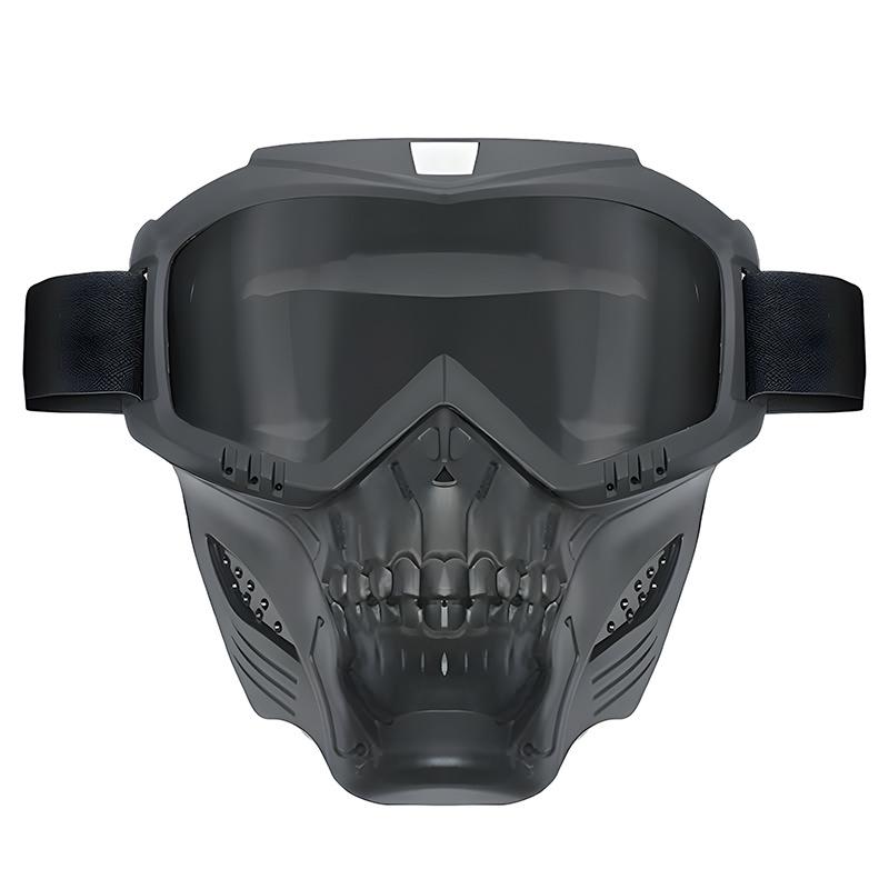 Skull Mask Tactical Full Face Protective Mask Field Outdoor Motorcycle Riding Windproof Goggles Tactical Goggles
