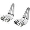 Bumper Headlight Plastic Repair Kit: Welding Nails, Gun, Triangular Head, Smoothing Knife, Right Angle, Bent Corner Tool.