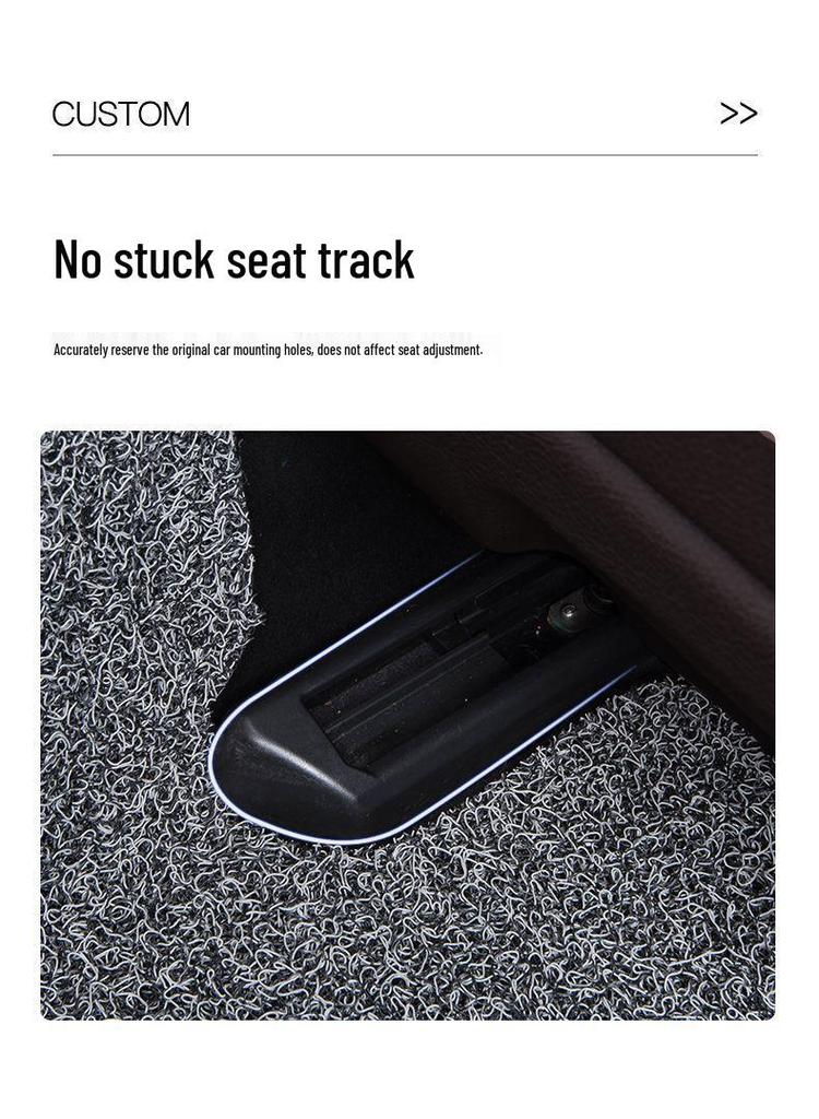 Compatible Silk Loop Floor Mats for Wuling Hongguang S, S3, S5, S1, and Rongguang V 7-Seater Models