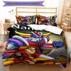 3pcs UFO Robot Grendizer2 Cover Set - Personalized Name, HD Printed Bedding with 1 Cover and 2 Pillowcases - Perfect for Home Decor, Easy Care
