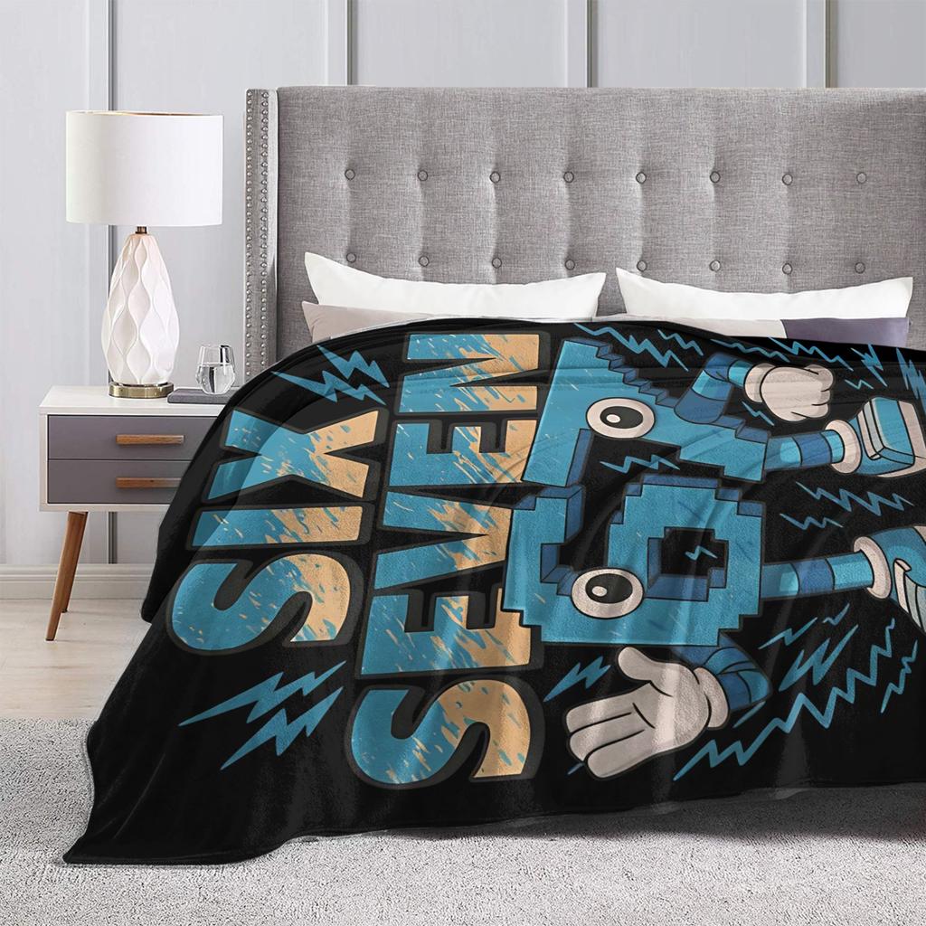 Kids Meme 67 Six Seven 6 7 Italian Brainrot Blanket Flannel Funny Warm Throw Blanket for Bedding Lounge Autumn/Winter,