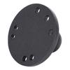 Base di montaggio a sfera da 1 pollice in lega di alluminio, montaggio universale, piastra di montaggio per dispositivi elettronici con foro AMPS per Garmin