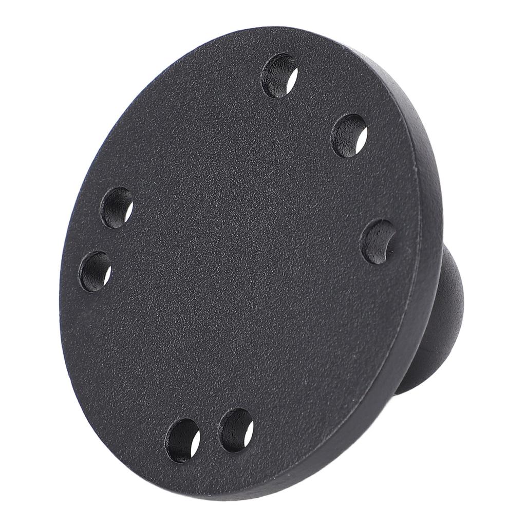 Base di montaggio a sfera da 1 pollice in lega di alluminio, montaggio universale, piastra di montaggio per dispositivi elettronici con foro AMPS per Garmin