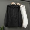 Men's High Street Splicing Hooded Jacket - Loose Fit for Outdoor Leisure and Sports