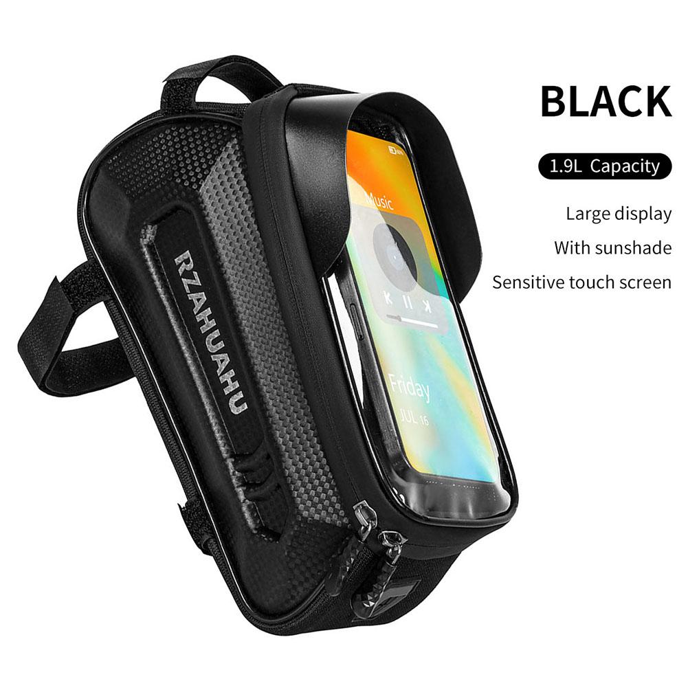

Touch Screen Bicycle Bag Bicycle Accessories Bicycle Front Frame Bag Touch Screen Cycling Bag Bike Phone Bag Fit for 7 In Phones