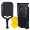 Hot Press Integrated T700 Carbon Fiber Pickleball Paddle EdgeLess Design Enthusiasts