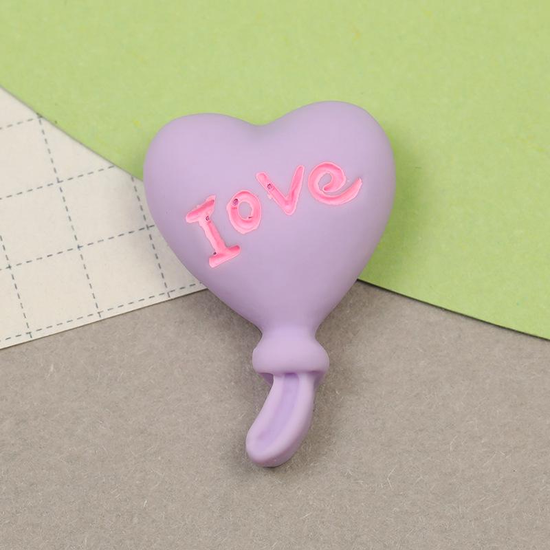 Heart-Shaped Colorful Balloon Charms: DIY Phone Case, Hair Clips, Crocs, Car & Cup Decor