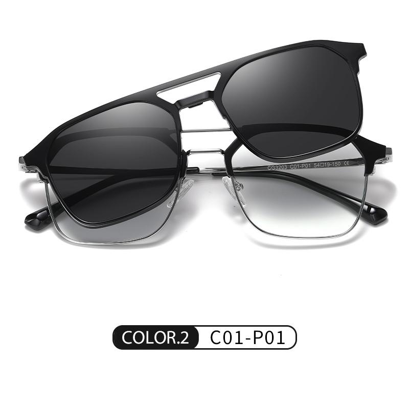 

Fashion Sunglasses Man Clip On Polarized Sun Glasses Driver Shade Women Luxury Brand Vintage Myopia Optical Eyelasses Frame M