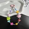 Customized Colorful Star Cheese Lanyard Phone Case Keychain Ornament