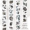 1pcs/1lot Decorative Adhesive Tapes Watercolour Masking Tapes Junk Journal Scrapbooking Stikcers Paper Japanese