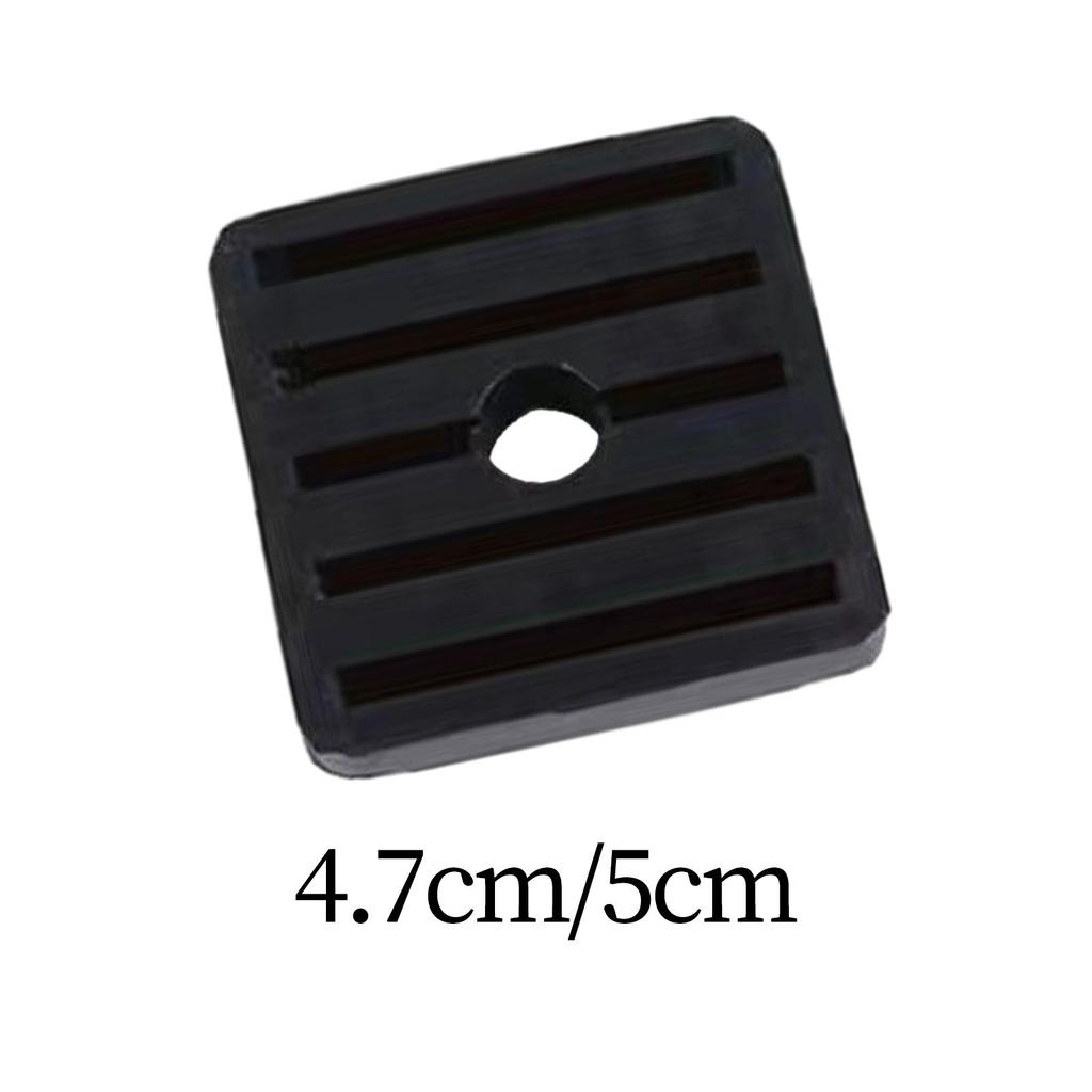 Almohadilla antivibración para aire acondicionado Esteras de aislamiento de vibraciones Almohadillas de choque para máquina exterior de condensador de aire acondicionado Amortiguador