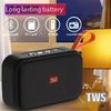 T G TG506 Speakers Portable Mini Bluetooth-compatible Speaker Wireless Soundbar Outdoor HIFI Subwoofer Support TF Card Radio Aux