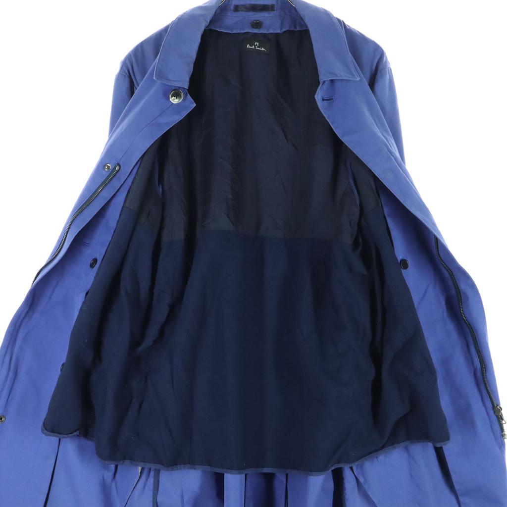 PS Paul Smith Long sleeve Long coat L blue Liner included Men's Used