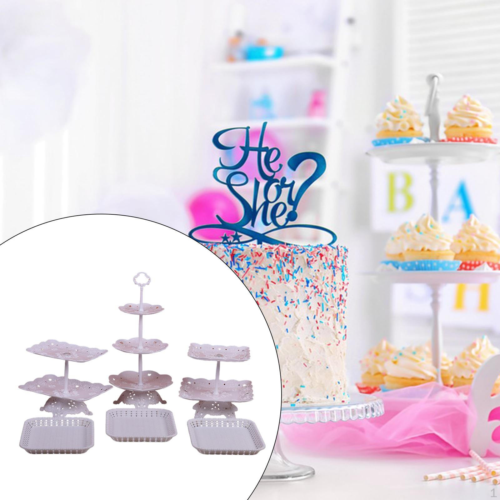 

6 подставок для кексов для десертного стола, легкий сервировочный поднос Style A