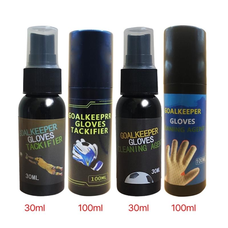 Football Goalkeeper Gloves Glues Glove Grip Spray Non-Slip Glove Cleaning Agent Portable Goalkeeper Tackifier Easy To Use