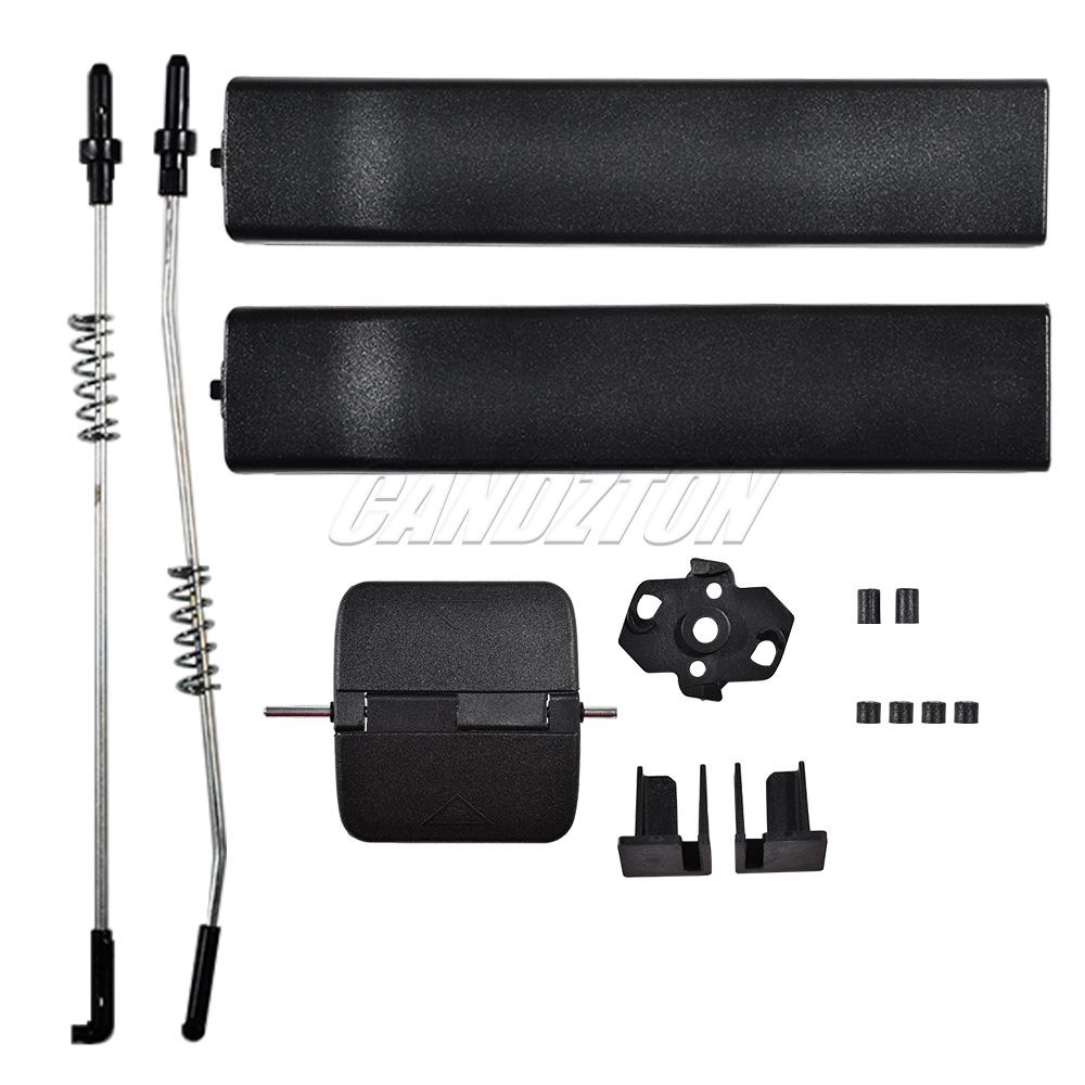 For VW T5/T6 7H 7J Caravelle New Left Right Side Sliding Window Glass Latch Cover Repair Set 7H0847773 7H0847790 Car Accessories
