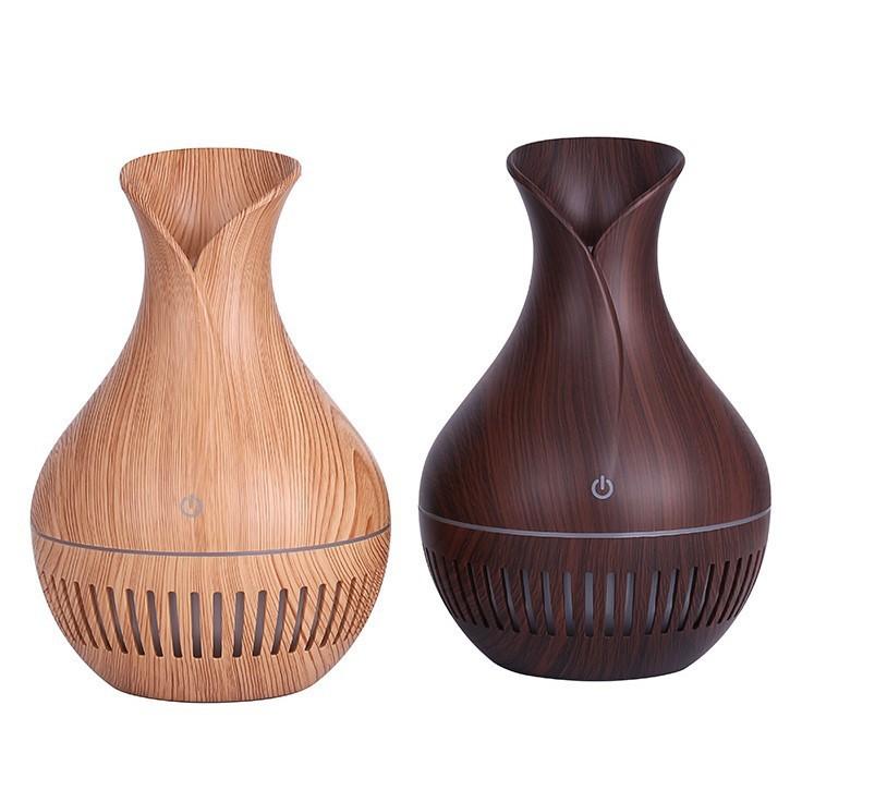 Colorful Lamp Imitate Graining Cracks Design Ultrasonic Humidifier With Aromatherapy For Home Use