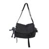 Simple Retro Trendy Cool Canvas Bag Men's and Women's Trendy Shoulder Messenger Bag New Handbag