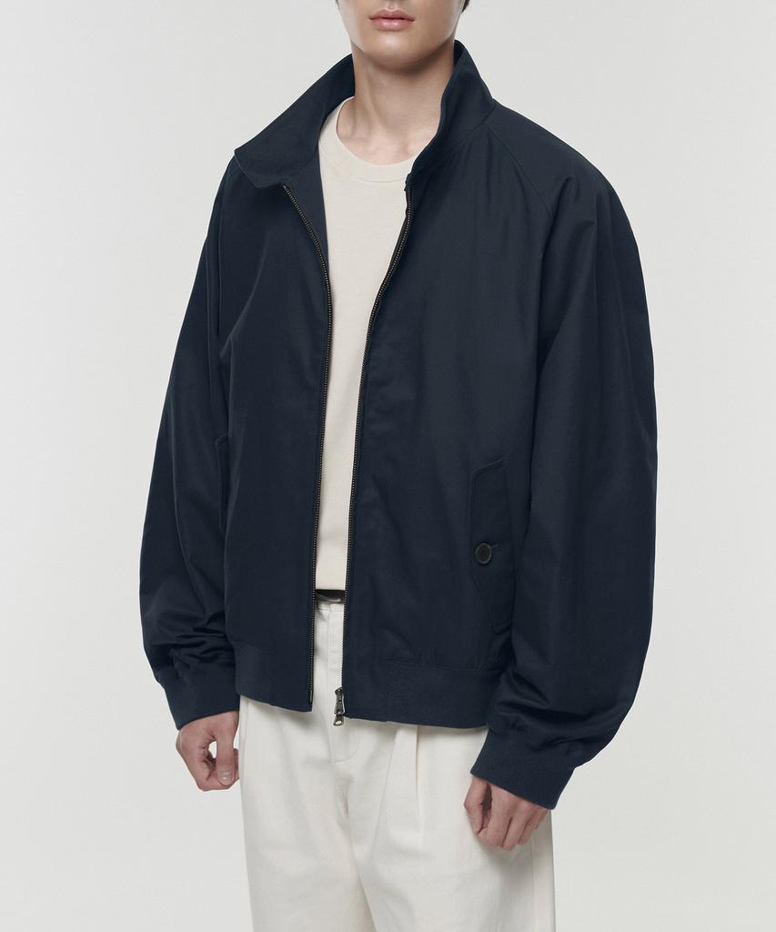 Musinsa Standard Cotton Harrington Jacket [Navy]
