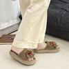Fashion Fashion Slippers Home Non-Slip Flip Flops Outside Wear Cute Casual Tassel Fluffy Drag
