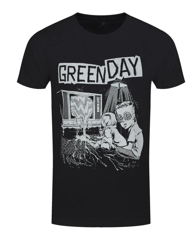RARE! VTG Green Day band black T-shirt unisex All sizes HOT NEW TREND Unisex T-Shirt S