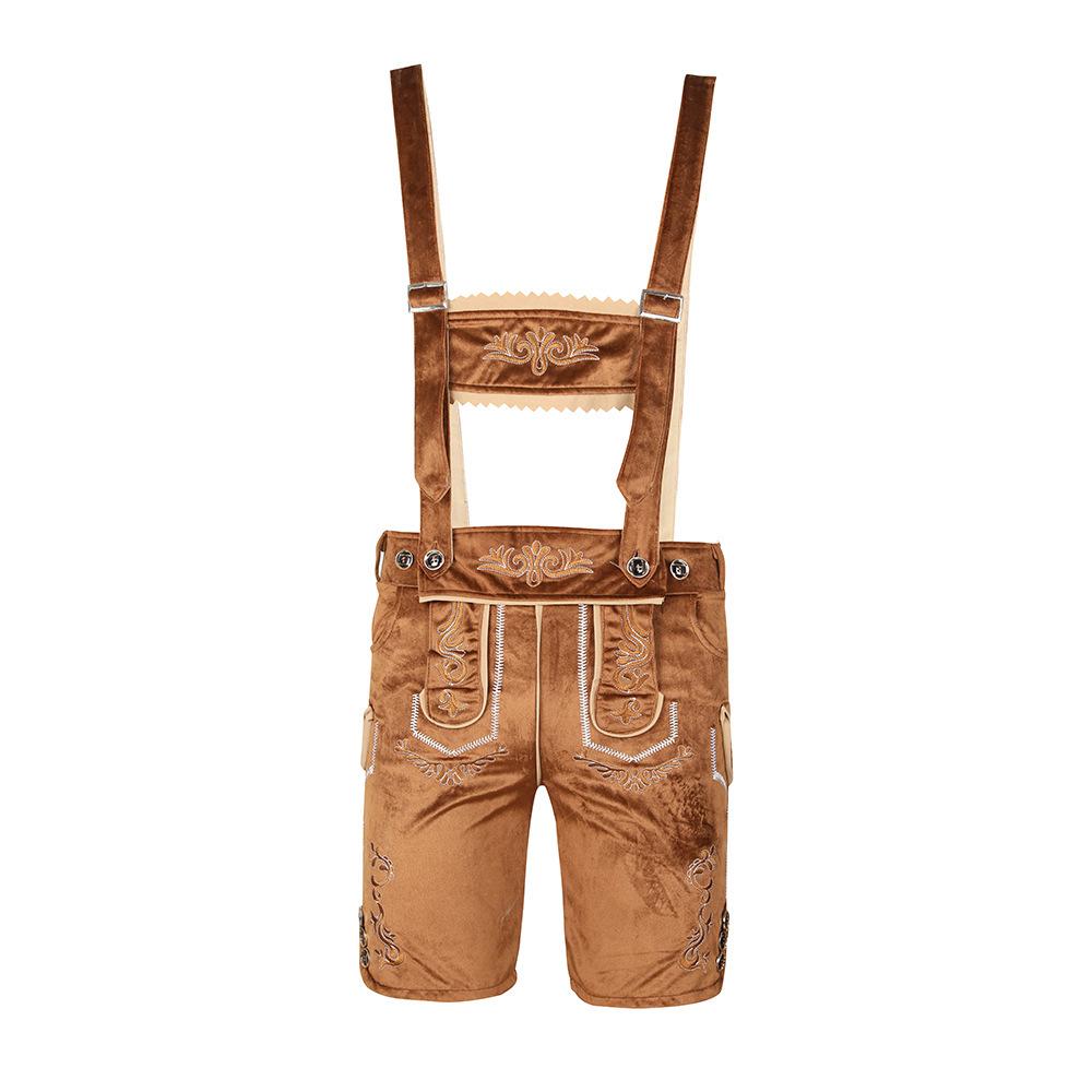 Traditional German Oktoberfest Men's Beer Festival Lederhosen