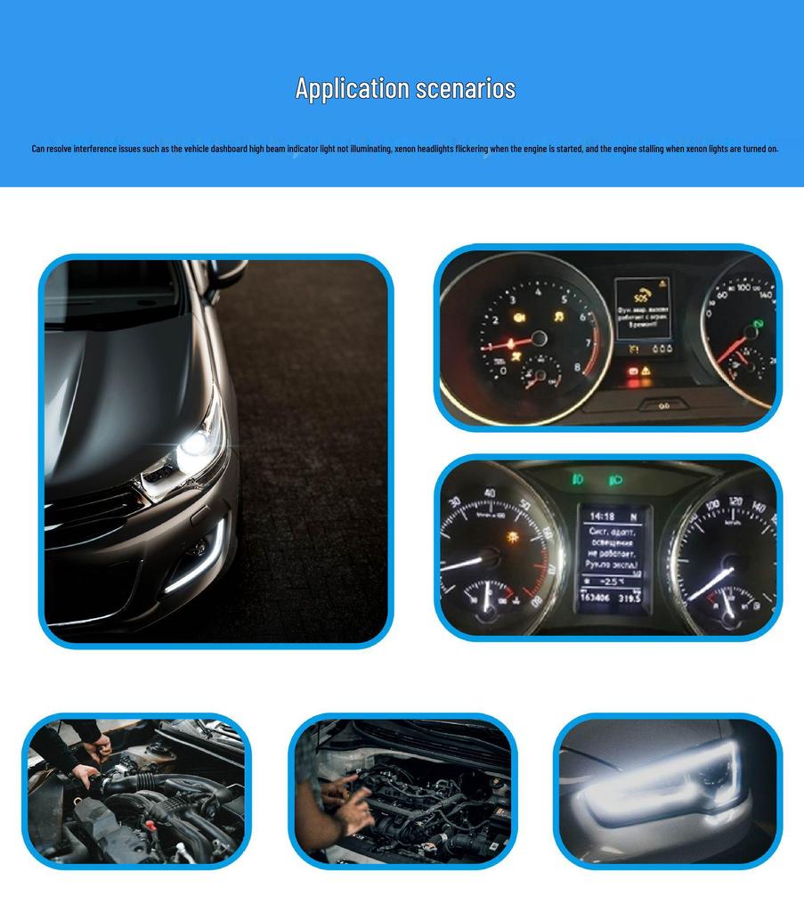 H4 LED/HID Xenon Headlight Polarity Converter & Fault Decoder