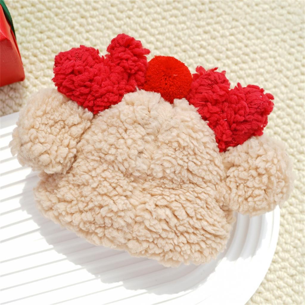 ChristmasPet Costume Set - Dog Santa & Christmas Tree Hat With Bib, Festive Holiday Outfit For Small Animal