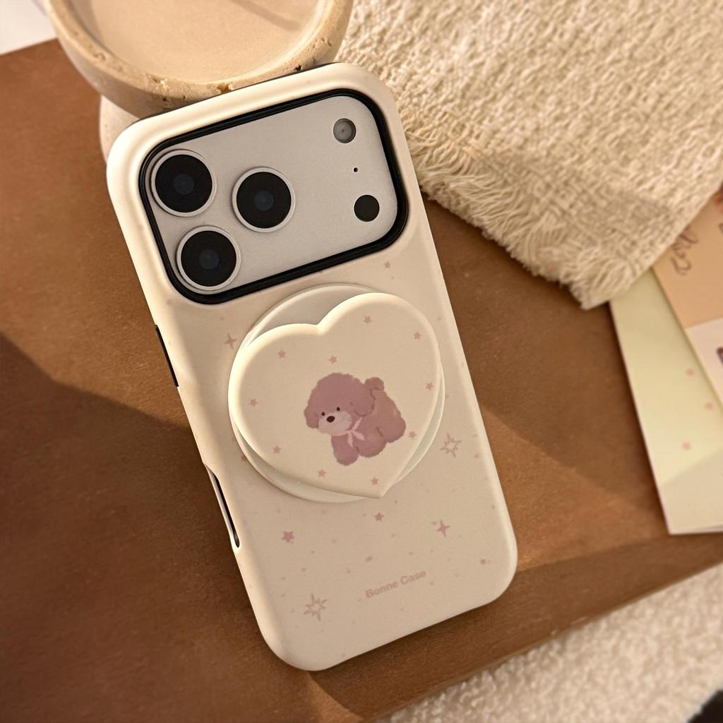 Cute Puppy Phone Case for iPhone 16, iPhone 17, and iPhone 17 Pro Max