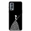 Black Silicone Case For OnePlus Nord 2 5G Phone Case Cover Soft Funda For One Plus OnePlus Nord 2 Back Cover Case 1+Nord 2 Nord2