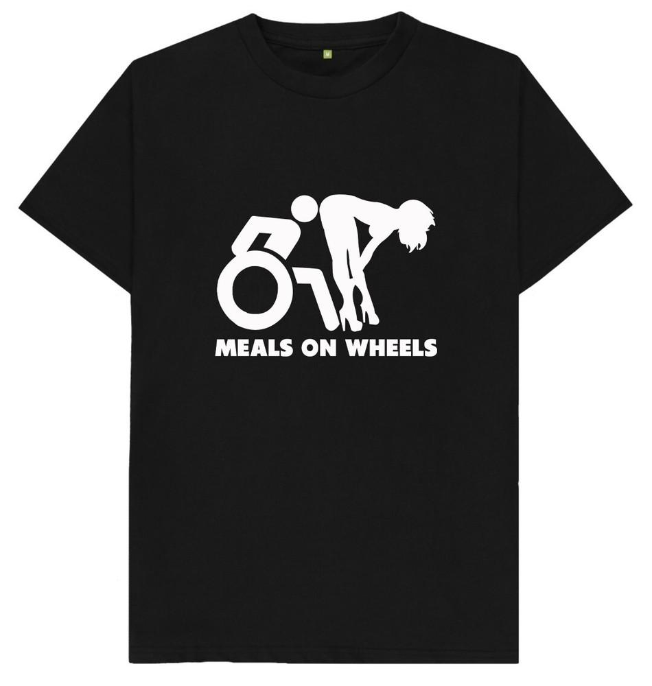 Meals On Wheels Funny Joke Humour Gift T Shirt