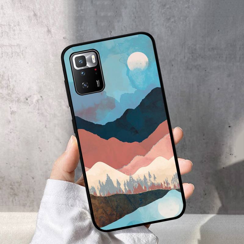 Hand Painted Phone Case for Redmi Note 8 7 9 4 6 pro max T X 5A 3 10 lite pro