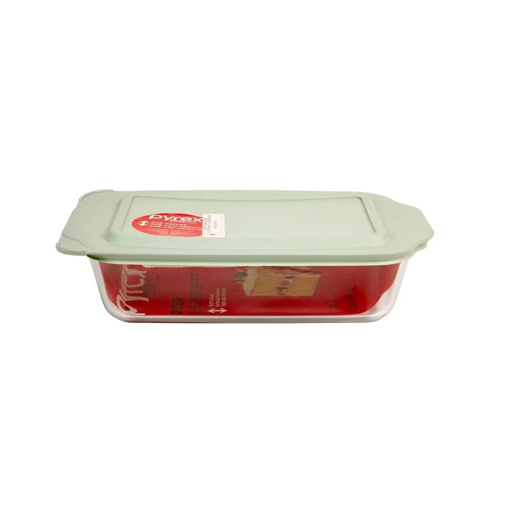 Deep Glass Baking Dish with Lid 50% Deeper Durable Tempered Glass Versatile Kitchen Cookware Dishwasher Safe Oven Safe Microwave