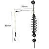 Amo da Pesca Esche Artificiali Set Gabbia per Pastura Feeder da Pesca Portaesca Anzol Peche Pesce Gatto Jig Attrezzatura e Strumenti per la Pesca alla Carpa 15g-40g