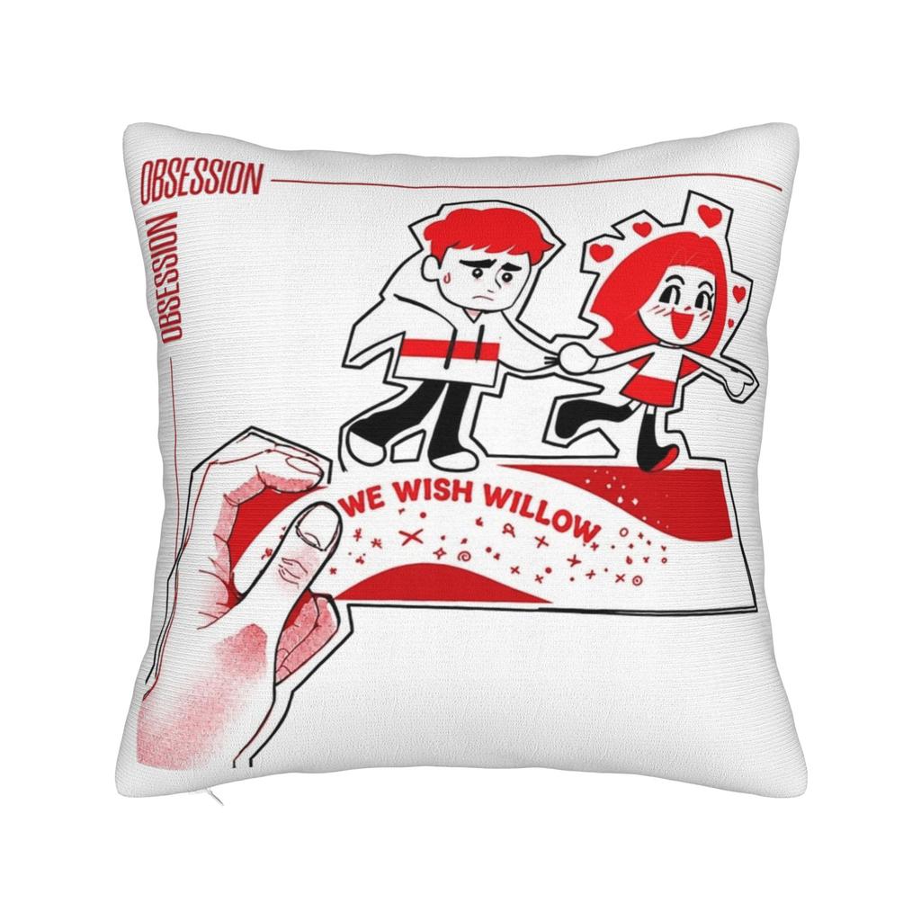 Obsessions Lila Horror Movie Pillowcase Printing Cushion Cover Gift One Wish Willow Throw Pillow Case Cover Home Drop Shipping