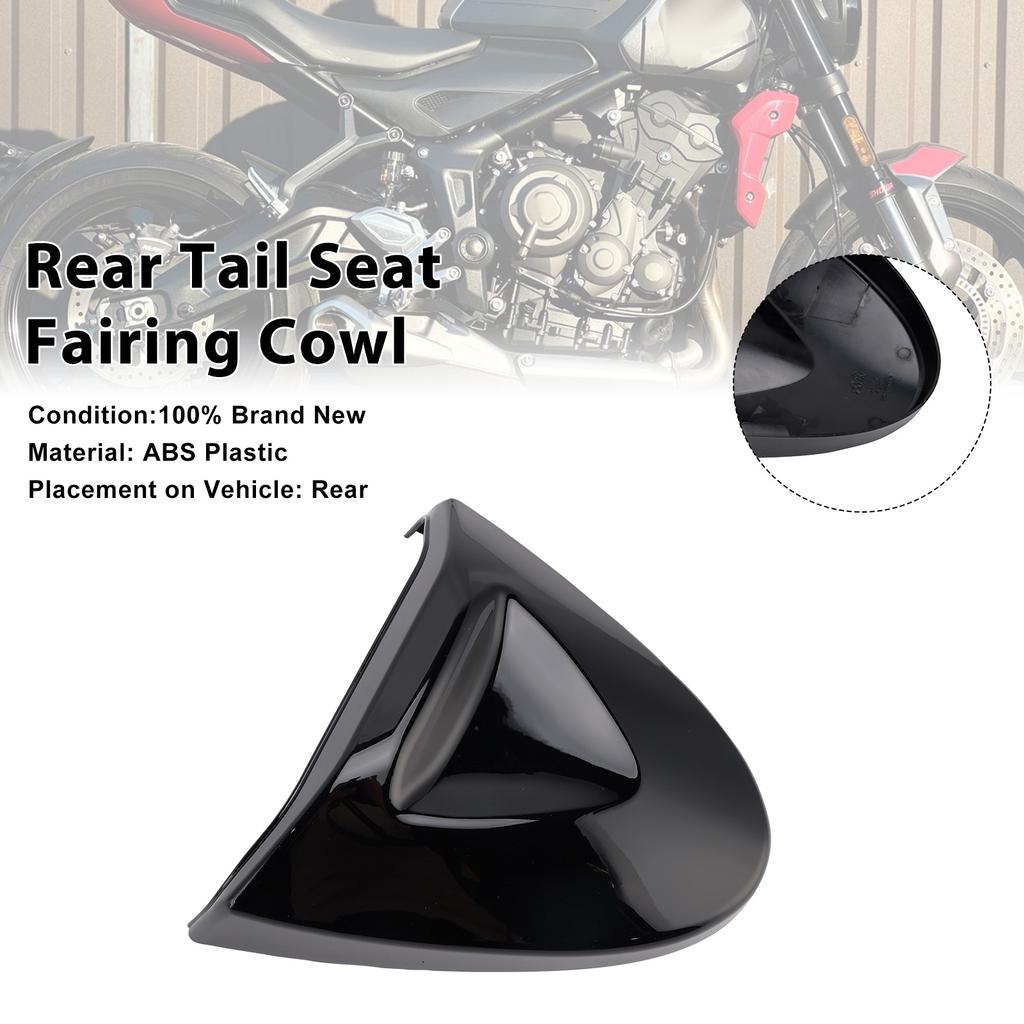 Rear Tail Seat Fairing Cowl Cover For Trident 660 2022-2025 Black