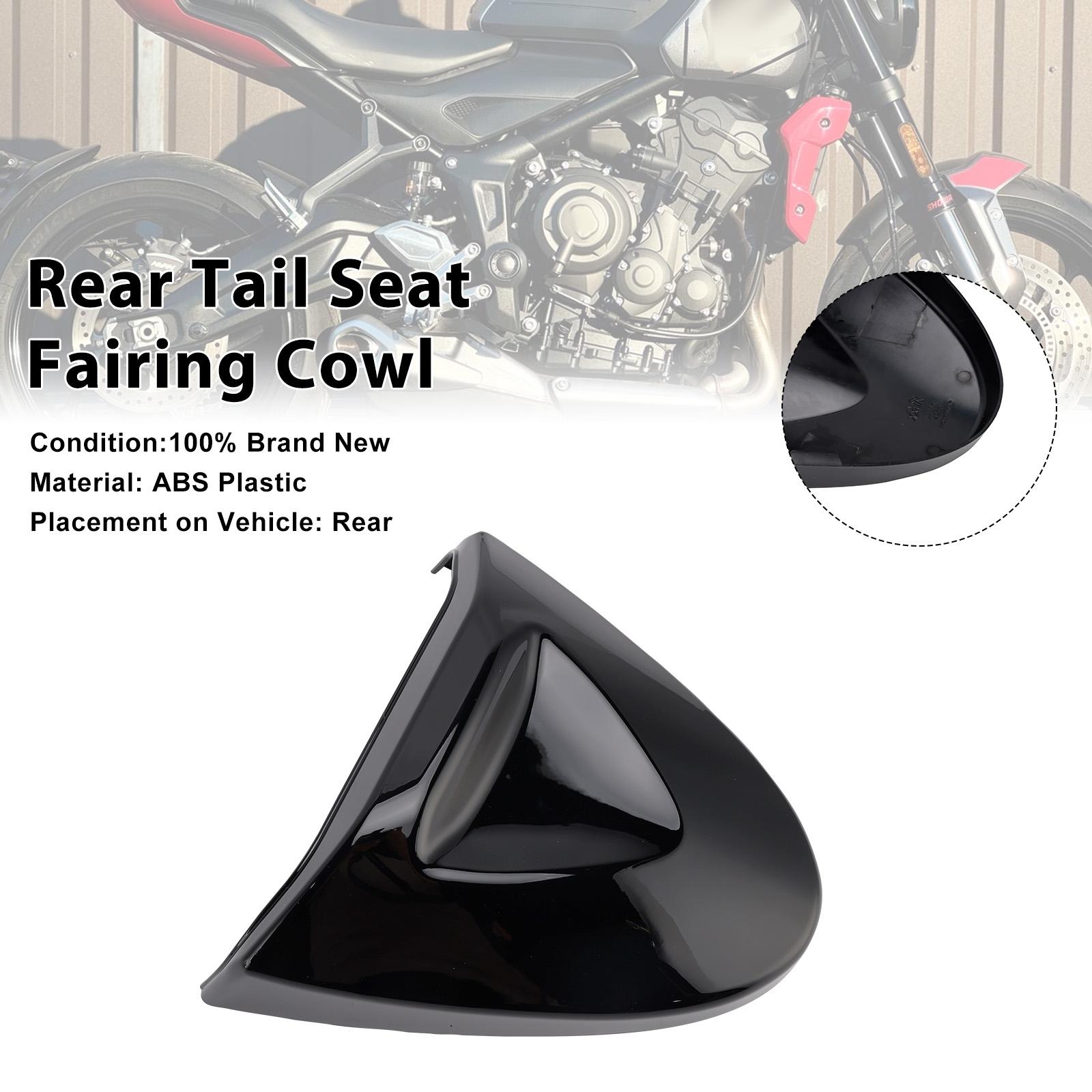 Rear Tail Seat Fairing Cowl Cover For Trident 660 2022-2025 Black