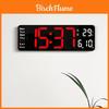 Modern Minimalist Digital Wall Clock With Led Display And Date For Living Room Decor