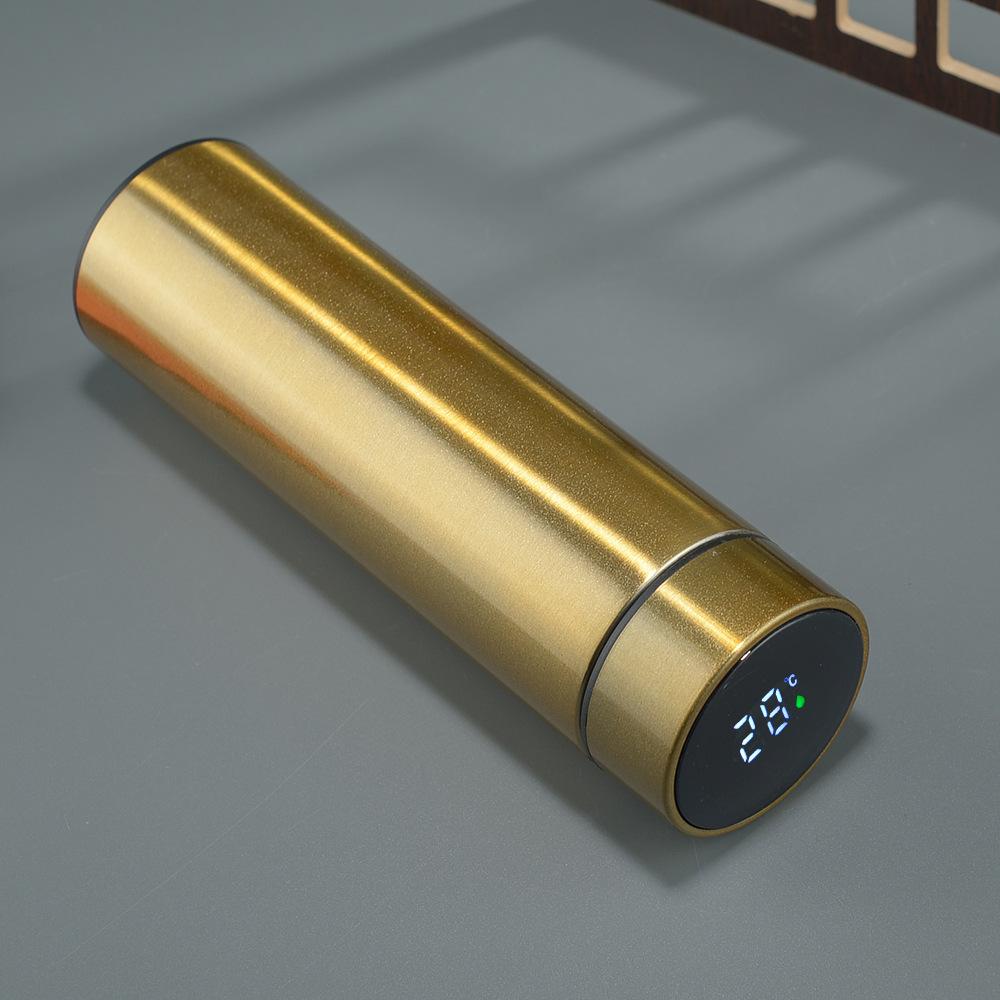 Smart Thermos Cup With Temperature Display 304 Stainless Steel Thermal Insulation Water Cup, Male Digital Display Thermos Cup
