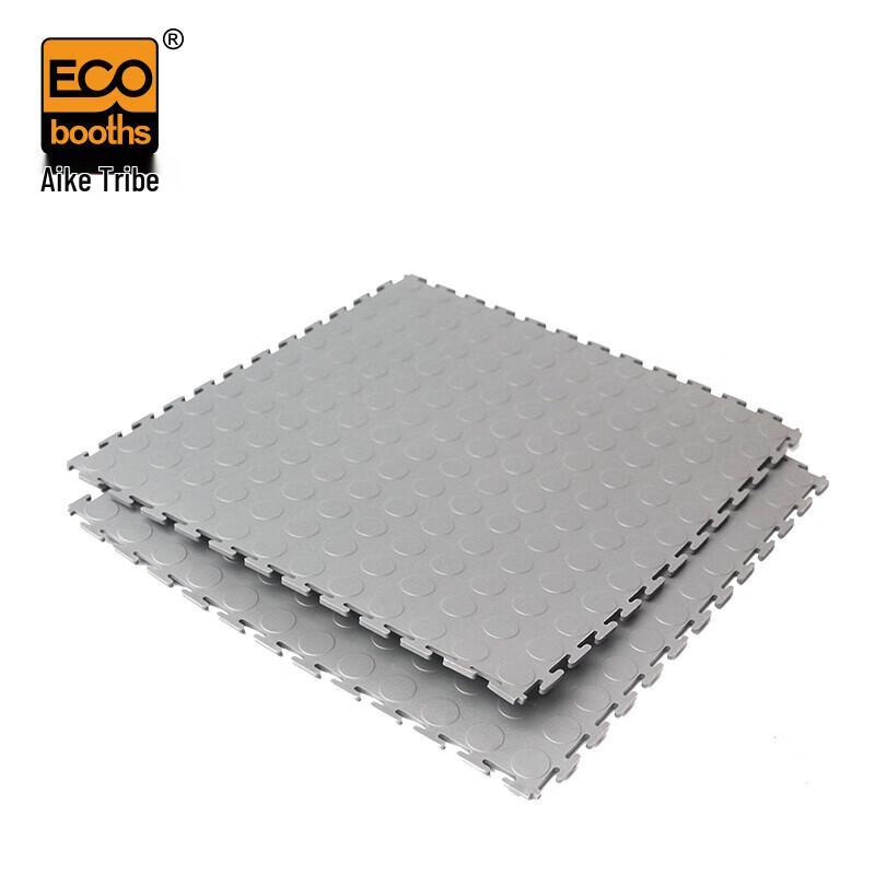 Industrial Interlocking PVC Floor Tile серый