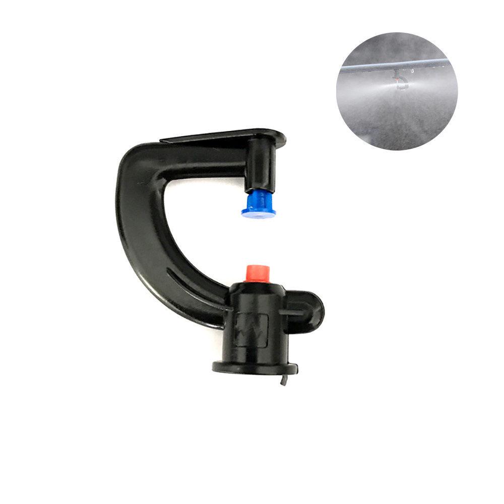 G-Type Orange Rotating Micro-Sprinkler for Water-Saving Irrigation and Lawn Atomization 10 pieces