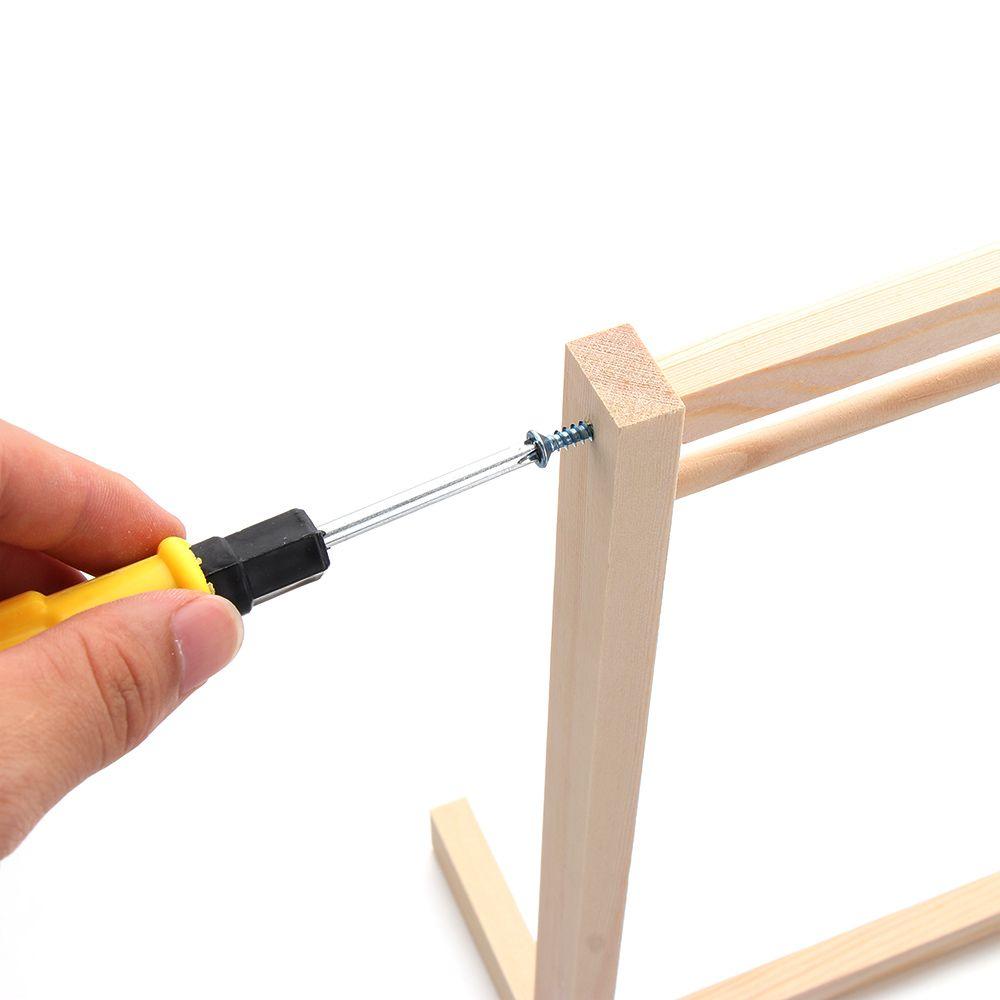 Zubehör Kleidung für Puppen Kleiderorganizer Holz-Kleiderständer Kleiderbügel Schalhalter